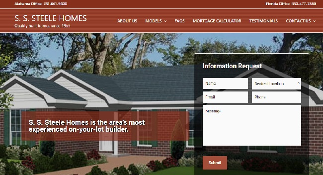 SS Steele Homes - Home builder mobile Al