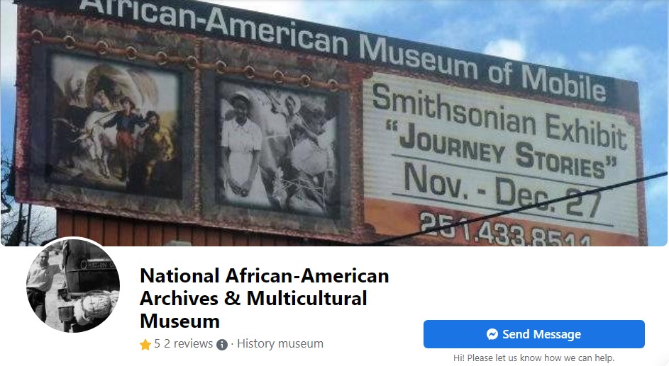 Rainy day activities mobile al - National African-American Archives and Multicultural Museum