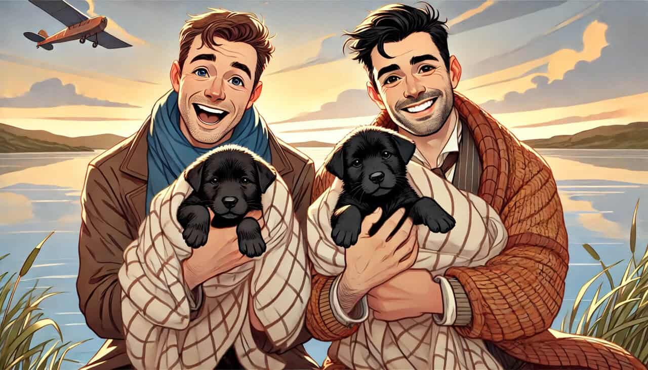 two puppies rescued after being thrown off mobile's dog river bridge