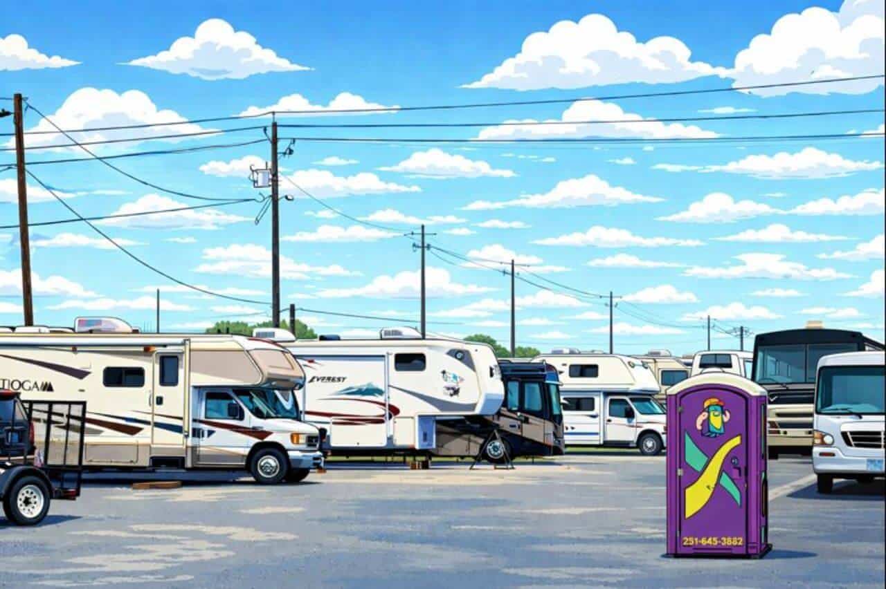 RVs Roll Into Downtown Mobile as Mardi Gras Season Builds