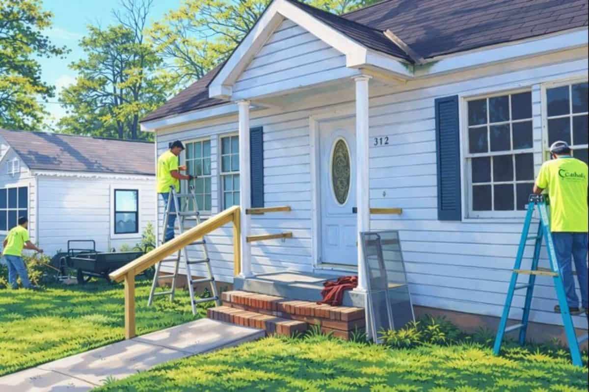 Out-of-State Volunteers Improve Homes Across Mobile Area